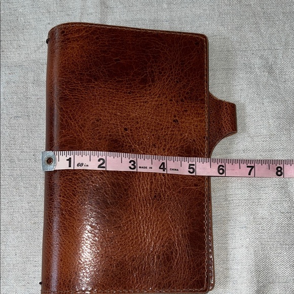 Chic Sparrow Deluxe Maverick Golden Brown Wide Planner Never Used 2019 - Picture 10 of 11